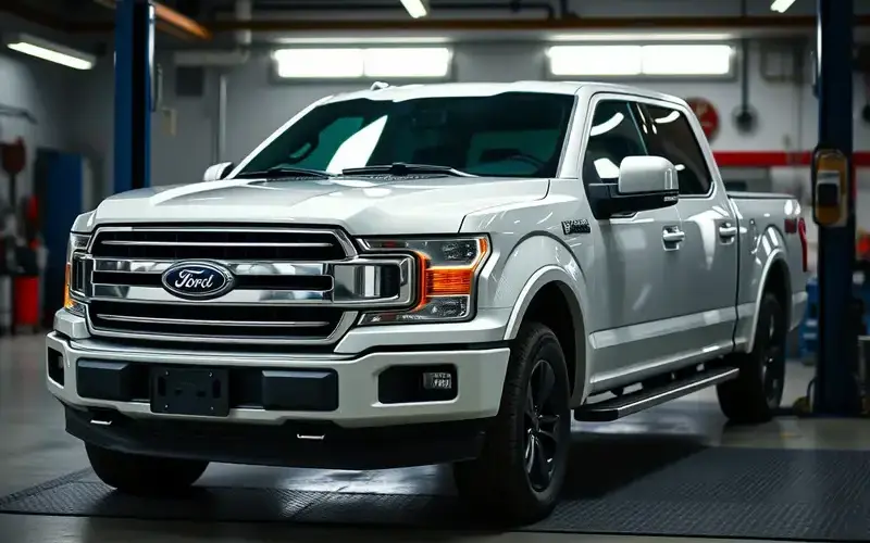 Ford F-150 brake job and suspension work